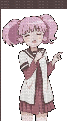 anime girl dancing animated - Besplatni animirani GIF