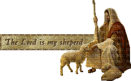 Le seigneur est mon berger - Darmowy animowany GIF