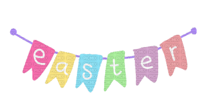 Easter.text.Happy easter.Victoriabea - Animovaný GIF zadarmo