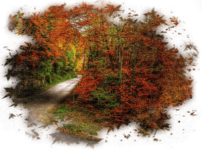 Kaz_Creations Paysage Scenery Autumn - zadarmo png