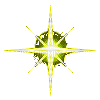 звезда жёлтая - Безплатен анимиран GIF