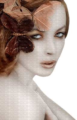 Kaz_Creations Woman Femme Butterflies - PNG gratuit