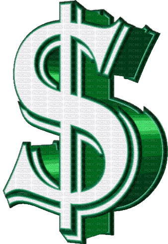 $.Money.Dollar.symbol.Gif.Victoriabea - GIF animado gratis