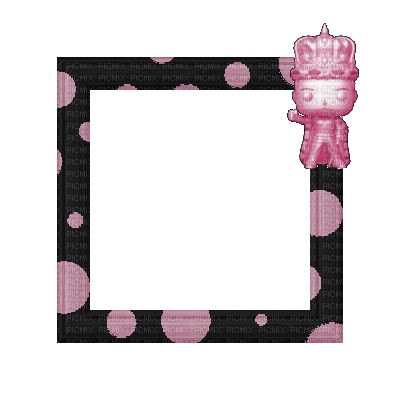 Small Black/Pink Frame - Ingyenes animált GIF