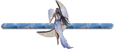 Ange bleu.Cheyenne63 - GIF animé gratuit