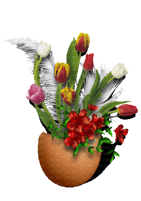 Blumenvase - Безплатен анимиран GIF