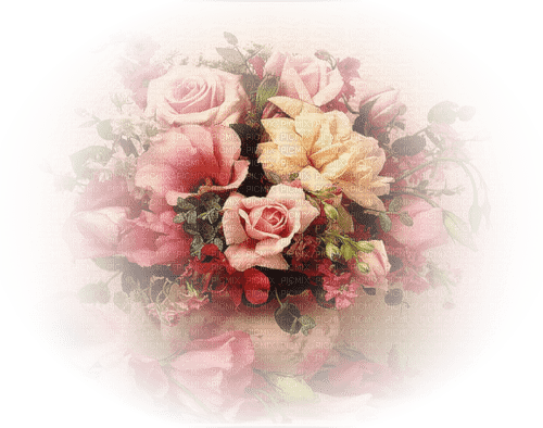 flores  rosas transparentes dubravka4 - png ฟรี