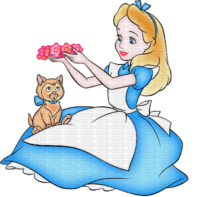 Kaz_Creations Cartoons Cartoon Alice In Wonderland - darmowe png