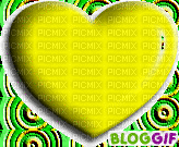 coeur fluo - Free animated GIF