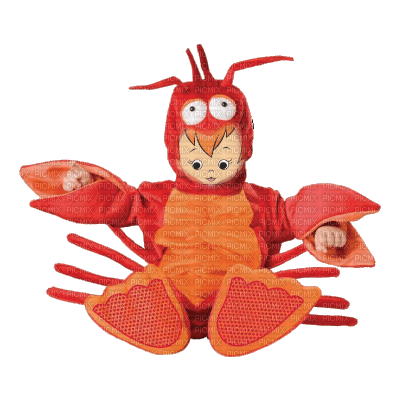 Pebbles Crab Costume - Free PNG