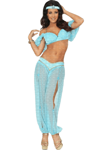 Arabian princess or harem dancer - Free PNG