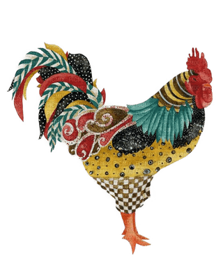 Cock.Coq.Rooster.Gallo.Art.Victoriabea - png ฟรี