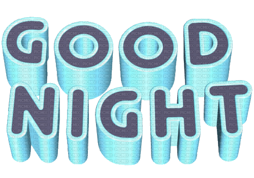 Nina goodnight - Besplatni animirani GIF