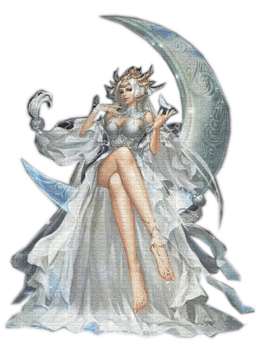 Rena Fantasy Fairy Moon Anime - Free PNG