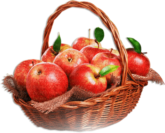 soave deco apple red brown - PNG gratuit