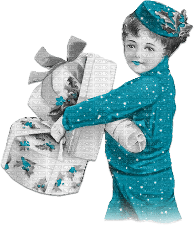 soave children boy vintage christmas winter - безплатен png