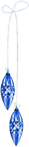 Ornaments.Blue.Animated - KittyKatLuv65 - GIF animé gratuit