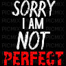 sorry i am not perfect emo gif y2k - Free animated GIF
