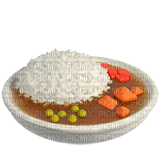 Curry rice emoji - zdarma png