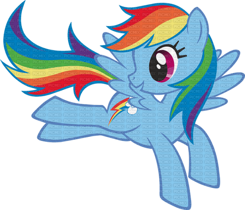 Rainbow Dash - nemokama png