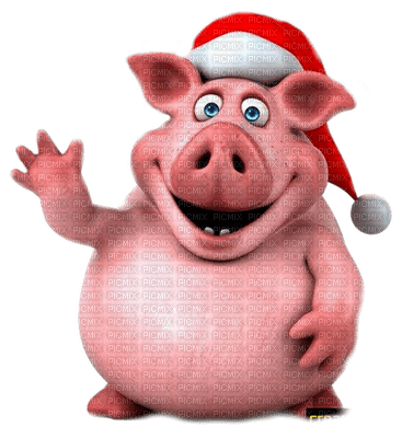 New Year pig by nataliplus - gratis png