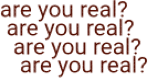 are you real ? - png gratis