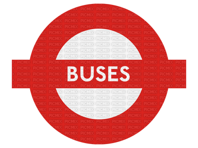 Kaz_Creations London Buses Logo Text - 無料png