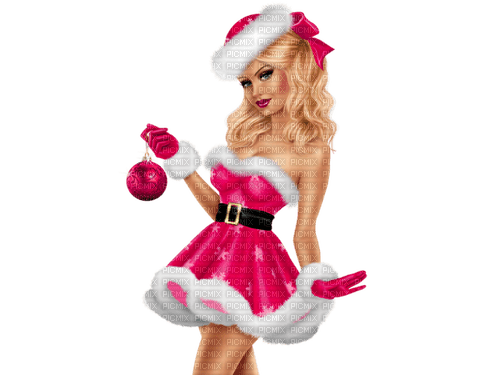 Sexy Santa woman Adam64 - png gratuito