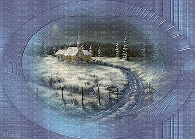 minou-winter-landscape-blue-background-fond-hiver-bleu paysage-sfondo-paesaggio-nverno blu-vinterlandskap-blå-bakgrund - png gratis