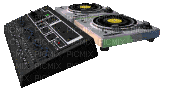 dj mixer - Nemokamas animacinis gif
