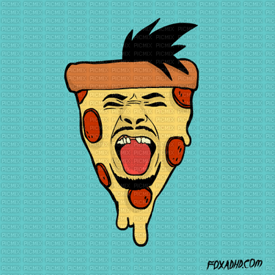 ugly pizza - 免费动画 GIF