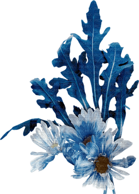 fleur bleu.Cheyenne63 - gratis png