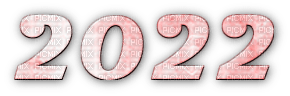 soave text new year 2022 pink - gratis png