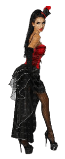 western (femme saloon) - png gratuito