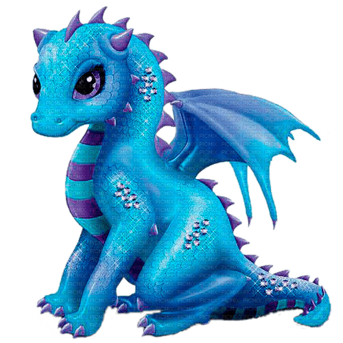 blue dragon by nataliplus - png ฟรี