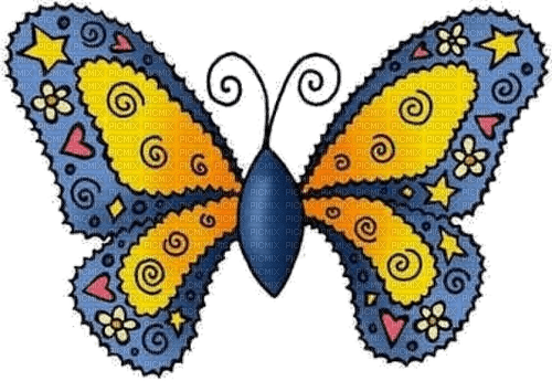 Schmetterling - gratis png