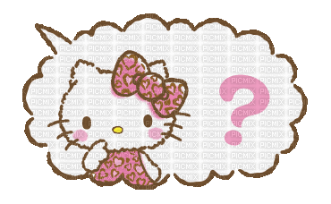 Hello kitty mignon cute kawaii sticker gif, debutante , hello , kitty ,  mignon , cute , kawaii , sticker , émoticone , rose , pink , gif , rosa ,  carino 