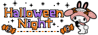 Halloween sanrio - GIF animé gratuit
