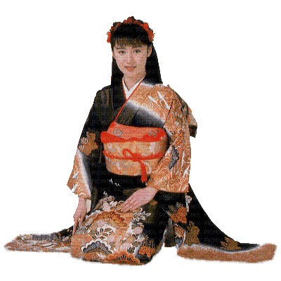 geisha by EstrellaCristal - Animovaný GIF zadarmo