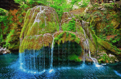 Wasserfall - GIF เคลื่อนไหวฟรี
