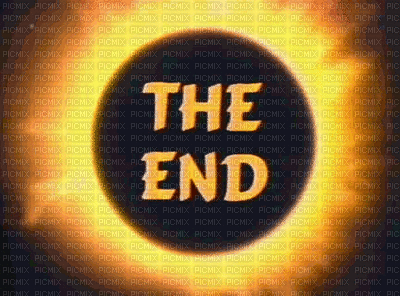 the end - Безплатен анимиран GIF