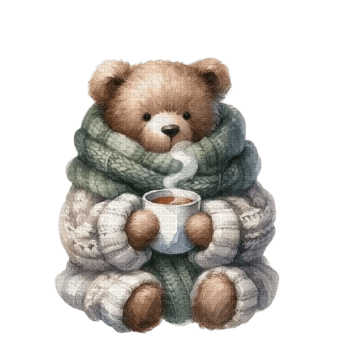 nounours hiver - 無料png