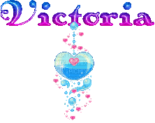 Name. Victoria - GIF animate gratis