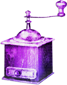 soave deco vintage coffee purple - 無料png