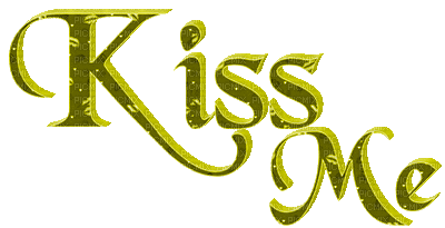 Kaz_Creations Colours Logo Text Kiss Me - Darmowy animowany GIF