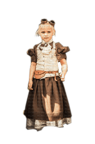 Rena Steampunk Kind Child Mädchen - PNG gratuit