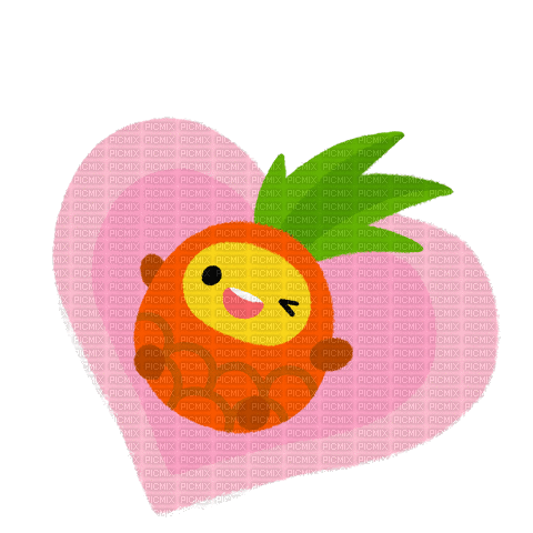 ananas pineapple face fun - Bezmaksas animēts GIF