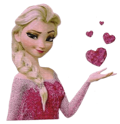 Elsa Pink - bezmaksas png