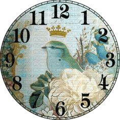 vintage clock - png grátis