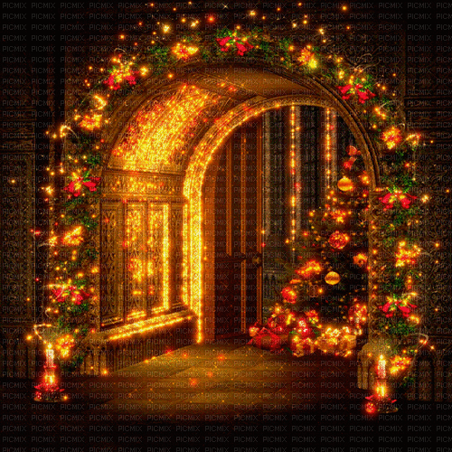 christmas  background by nataliplus - Δωρεάν κινούμενο GIF